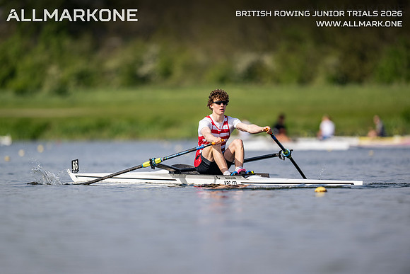 GB U19 Trials M1x-676