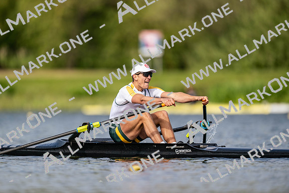 GB U19 Trials M1x-015