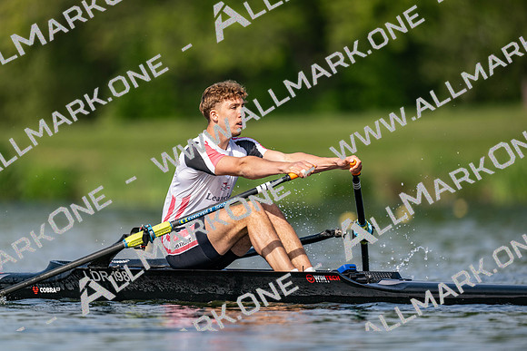 GB U19 Trials M1x-709